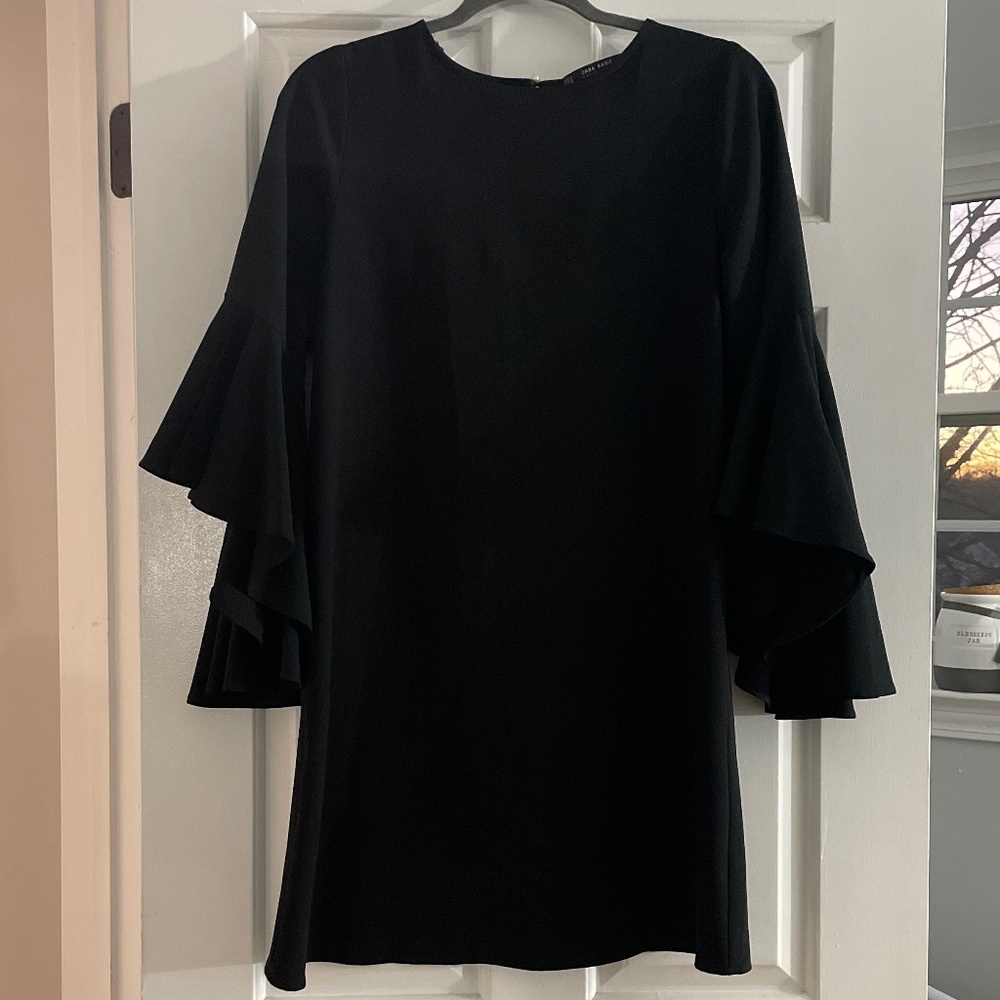 Zara Basics Black dress